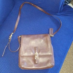 Coach Crossbody Brown Leather E23-9592